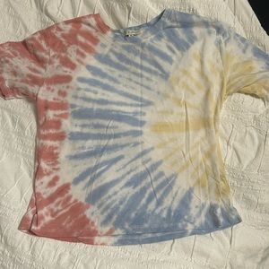 Z Supply Tie die T- shirt. XS, made in China